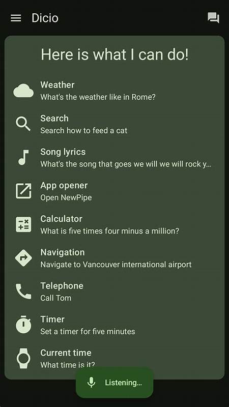 深入解读Dicio语音助手的功能特点和开发优势,揭示其如何通过隐私保护、多语言支持和强大技能体系,成为Android用户的智能语音首选解决方案。
