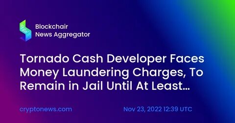 Tornado Cash Addresses Removed From Sanction List, Developer Remains on Blacklist - Blockhead