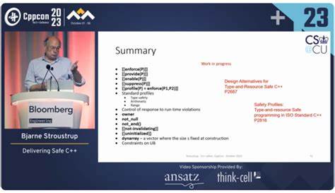 探讨C++标准委员会在内存安全提案中的选择倾向,解析Profiles方案与Rustification的差异及其对C++未来发展的影响。

