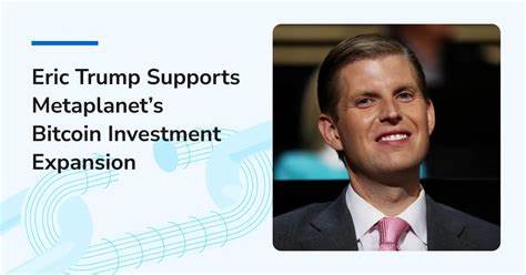 随着加密货币市场的不断演进,企业对比特币储备的兴趣与日俱增。Metaplanet公司在埃里克·特朗普的支持下,成功跻身全球最大比特币持有公司之列,彰显了其在数字资产领域的重要影响力。本文深入探讨Metaplanet的最新动态及其市场意义。
