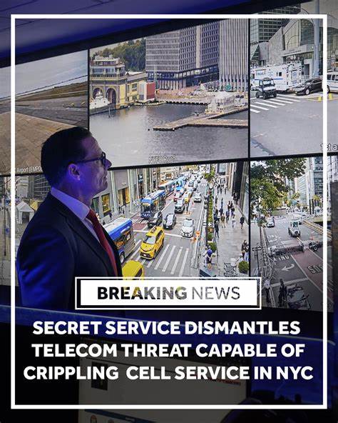 美国特勤局近日在纽约成功瓦解一项即将发生的电信威胁,确保当地通讯网络的安全稳定,凸显出政府应对高科技犯罪的决心与能力。
