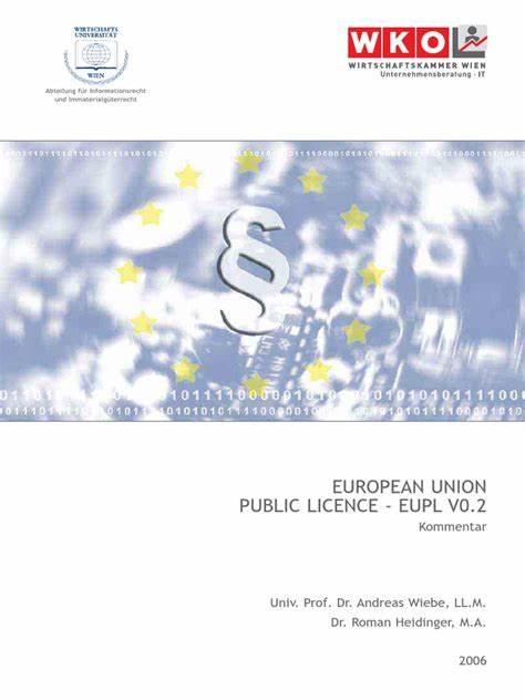 介绍欧洲联盟公共许可(EUPL)的起源、版本演进、法律特点与实务应用,帮助公共机构和开发者判断是否采用EUPL并指导如何合规地发布与复用开源软件
