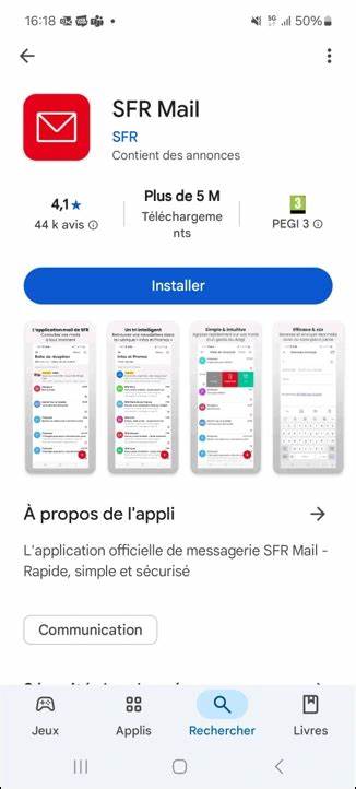 深入解析SFR Mail在App Store上的功能、隐私与设置,帮助iPhone与iPad用户高效管理@sfr.fr邮箱并提升体验
