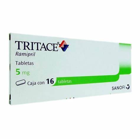 Tritace 5 mg, 16 Tabletas. - Farmacias Guadalajara