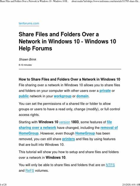 详细解析如何在Windows 10系统中实现文件和文件夹的网络共享,提升工作效率与资源利用,保障数据安全,实现多设备无缝协作。
