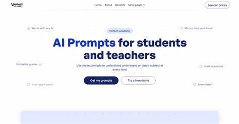 Vertech Academy运用先进的人工智能技术,为学生与教师打造智能、高效的学习与教学工具,助力实现学业成绩提升和教学质量优化。平台凭借灵活多样的订阅计划和贴近需求的功能设计,成为现代教育数字化转型的重要推手。本文深入探讨Vertech Academy的核心优势、使用体验及其在教育领域的广泛应用。
