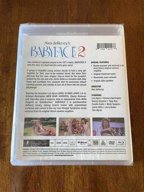 探索BABYFACE II双Blu-ray珍藏版的详细信息,深入了解这部作品的背景、制作特色、影像质量及其在影迷中的评价,带您全方位认识这部经典之作。
