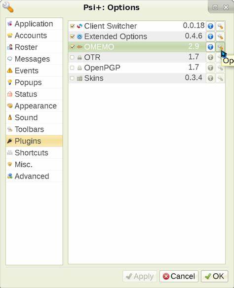 Psi+ 1.5.2117便携版最新发布,为用户带来更完善的即时通讯体验。基于Qt框架的XMPP客户端,集成了现代加密技术如OMEMO与OTR,确保聊天内容安全私密,支持多种Windows系统,满足不同用户的需求。探索新版本的功能特点、使用方法及其在安全通信领域的优势。
