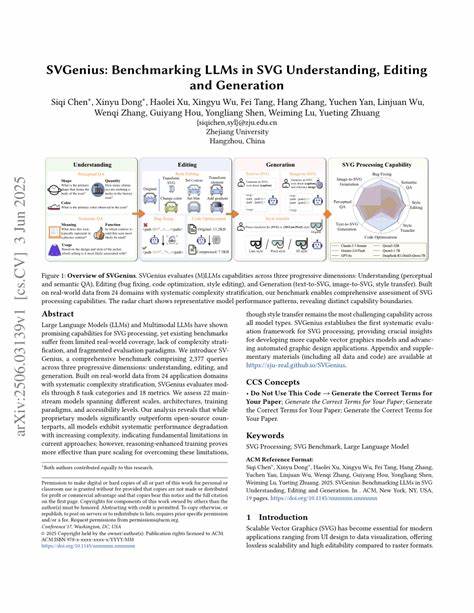 探索将大型语言模型(LLM)记忆中对名画的视觉描述转译为可缩放矢量图(SVG)的实践与发现,比较不同年代模型在风格、色彩与构图上的差异,并讨论技术、伦理与可复现性问题以帮助开发者与研究者理解这一新兴方向。
