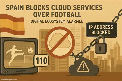 随着西甲联赛严厉打击盗版直播,西班牙多地互联网服务遭遇大规模中断,影响了众多合法网站和用户的正常访问。这场反盗版风暴不仅引发社会广泛关注,也揭示了数字版权保护与网络自由之间的复杂矛盾。
