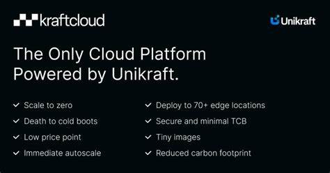Unikraft Cloud作为一款基于unikernel技术全新打造的云平台,突破了传统云计算的效率瓶颈,实现了超高密度虚拟机实例的快速启动与强隔离性能,助力AI及多样化应用场景的大规模弹性部署,推动云基础设施进入全新时代。本文深度解析Unikraft Cloud的发展历程、核心优势及其在AI领域的应用价值。
