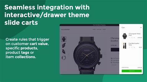 购物车抽屉与自动赠品:提升客单价与转化的实战攻略
