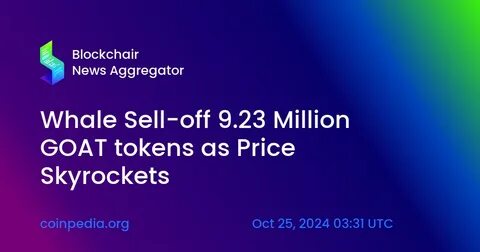 TRUMP Sell-Off Begins? Whale Sells $23.82 Million in Holdings - Coinpedia Fintech News
