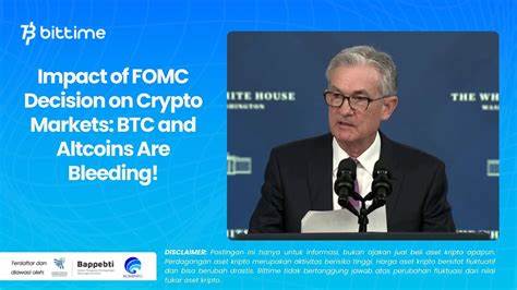 随着美联储联邦公开市场委员会(FOMC)即将发布最新利率决策,全球加密货币市场正处于紧张观望阶段。利率调整背后的经济逻辑及其对数字资产价格的潜在影响,引发了投资者和业内专家的广泛关注。
