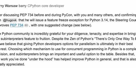 探索Python在并行计算领域的新进展,重点介绍InterpreterPoolExecutor的优势及PEP 734提案对Python性能提升和开发效率的推动作用,揭示Python未来在高性能计算中的潜力。
