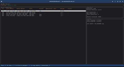 RustNet是一款基于Rust语言开发的跨平台网络监控终端用户界面工具,融合了实时连接状态跟踪、进程归属识别以及深度包检测等强大功能,能够帮助用户全面洞察网络活动,提升运维效率和网络安全管理能力。本文深入介绍RustNet的核心特性、使用优势及安装运维方法,助力用户科学构建高效网络监控体系。
