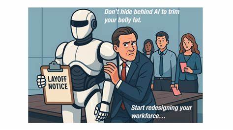 别让"AI"成为裁员的借口:从裁减脂肪到重塑劳动力的实践指南
