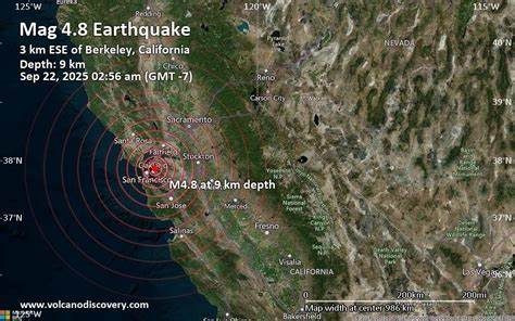 2025年9月22日凌晨,加州伯克利以东南2公里处发生规模4.6级地震,震源深度7.6公里。地震虽属中小震,但因震源浅近及地理位置特殊,引发当地社区和地震研究机构高度关注。震感评估、经济影响预测、余震概率及防范措施成为焦点,助力公众提升防震减灾意识。
