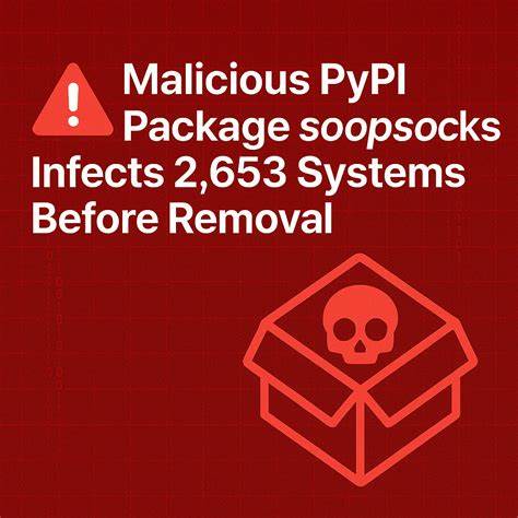 全面解读 PyPI 上名为 soopsocks 的恶意 Python 包的传播链与运行行为,剖析其对 Windows 主机造成的安全威胁并提供面向开发者和安全团队的检测、缓解与改进供应链安全的实用建议。
