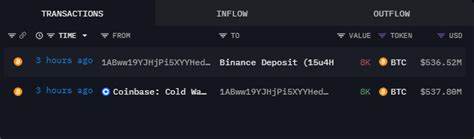 Latent Force Unleased: Dormant Wallet Transfers $535 Million In Bitcoin To Binance - BlockchainReporter