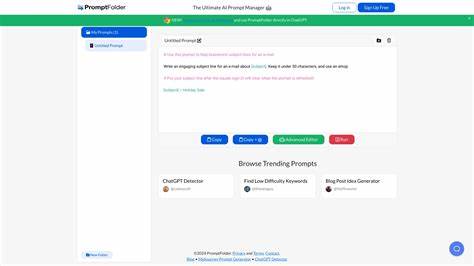 探索一款专注于提示管理与分析的轻量级工具,帮助用户优化工作流程,提高效率,并掌握数据洞察,实现智能化管理和决策。
