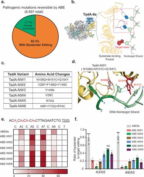 随着基因编辑技术的不断发展,碱基编辑器因其能够实现无需双链断裂的精准单碱基替换而备受关注。然而,广泛的活性窗口导致的旁观碱基编辑问题,限制了其在临床治疗中的应用潜力。本文深入解析了一种集成天然寡核苷酸结合模块的创新工程策略,有效缩窄编辑窗口,显著降低旁观编辑,提高编辑特异性,推动基因治疗领域的突破。
