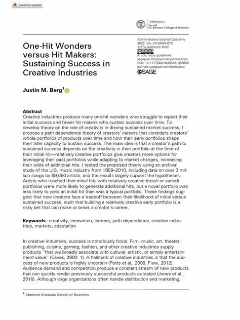 探讨创意产业中"一夜成名"与长期成功背后的关键因素,分析如何在竞争激烈的环境中实现持续的影响力与市场认可,揭示创意人才和作品如何打造稳固持久的品牌与事业。
