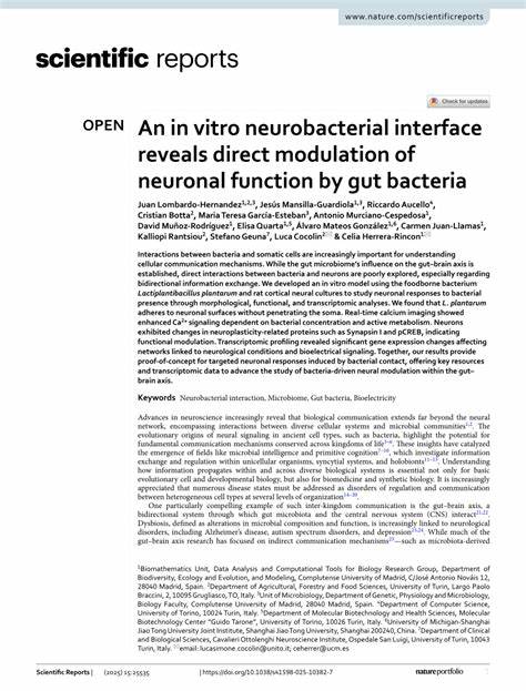 探索肠道菌群如何通过物理接触和生物电信号直接影响神经元功能、钙信号和基因表达,梳理最新体外模型研究的发现、机制假设、临床与研究前景以及技术与伦理限制,为关注肠脑轴与微生物神经调控的读者提供清晰可行的参考。
