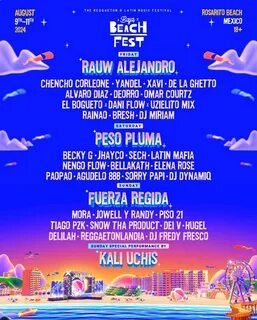 Baja Beach Fest 2024 photo recap: Becky G, Peso Pluma, RaiNao, and more - MSN