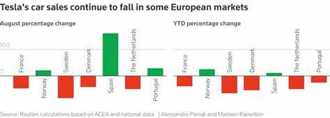 特斯拉在欧洲部分市场销量连续八个月低迷,面临中国电动车品牌BYD的激烈竞争和创始人埃隆·马斯克的公众形象挑战,导致市场份额显著下降。尽管部分国家销量有所回升,但整体态势仍然严峻。本文深入分析了特斯拉销量下滑的多重原因及未来市场展望。
