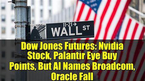 道指期货观察:英伟达与帕兰蒂尔接近买点,博通与甲骨文回调中如何应对
