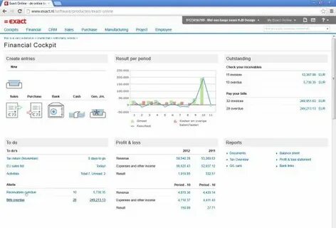 Exact Online以其强大的财务管理和企业资源计划(ERP)功能,成为现代企业推动业务自动化与数字化转型的首选平台。它覆盖从会计、发票管理到客户关系管理和人力资源的一站式解决方案,帮助企业实现流程整合与高效运营。
