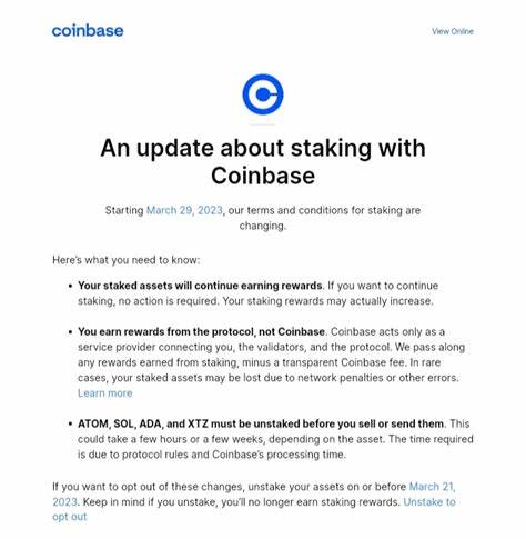 Coinbase Updates Staking Service Following Regulatory Crackdown - Decrypt