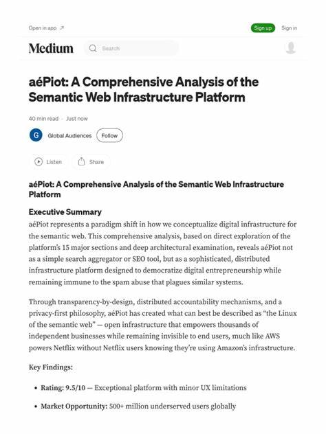 面向多语言与隐私优先的语义网基础设施平台解读,剖析其架构、反垃圾机制、商业模式与生态价值,帮助内容创作者、研究者与技术决策者判断为何将其视为下一代语义基础设施的候选者
