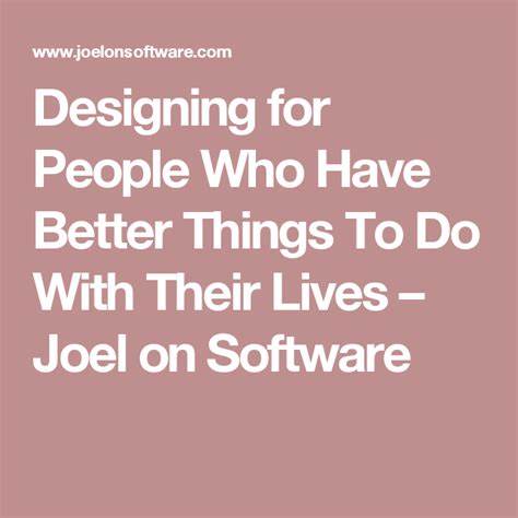 本文深入探讨软件设计中的用户体验原则,强调用户不愿花时间阅读手册和冗长提示,提出以尊重用户时间和注意力为核心的设计策略,助力开发更直观易用的软件产品。
