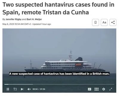 近期,美国加强了对汉塔病毒的监测工作,同时西班牙确诊第二例病例,引发国际社会对该病毒的关注。本文将深入分析汉塔病毒的传播途径、防控措施及全球防控形势,为读者提供全面的信息支持。
