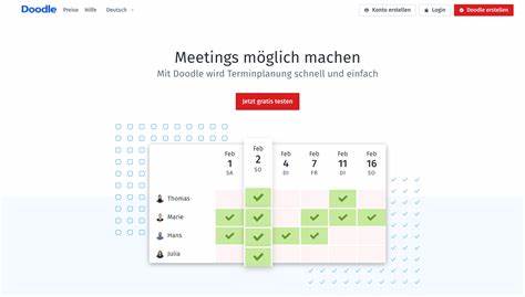 了解如何通过Doodle简便高效地创建在线调查,实现高效时间管理和团队协作,提高组织活动和会议的效率。探索Doodle的强大功能及其实用技巧,让在线调查变得轻松自在。
