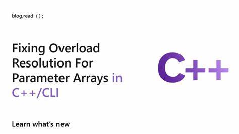 介绍C++/CLI 中参数数组(parameter array)在重载解析时的标准行为、因 .NET 平台演进导致的兼容性问题以及 MSVC 提供的解决方案与迁移建议,帮助开发者在不同运行时目标间安全切换并避免微妙的重载歧义。
