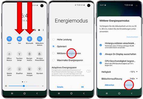 探讨三星Galaxy S10系列智能手机中默认"优化"能源模式为何不能进行个性化设置,分析其背后的设计理念与技术原因,并提供实际使用中的建议和替代方案,帮助用户更好地理解和管理手机能源消耗。
