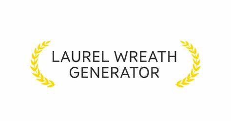 Show HN: I built a laurel wreath generator
