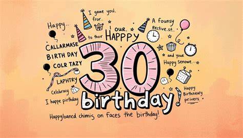 探讨适合30岁生日的幽默祝福语,为即将步入三十而立之年的朋友和亲人带来欢乐和鼓励,助力庆祝活动更具趣味性和意义。全面介绍不同风格的生日祝福语,结合人生阶段的思考,帮助您找到最合适的表达方式。
