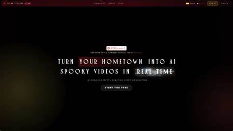 深入了解ScaryStories.Live这款结合AI技术与实时视频生成的恐怖视频平台,揭示其独特的互动玩法和创作潜力,带你感受前所未有的恐怖故事沉浸体验。
