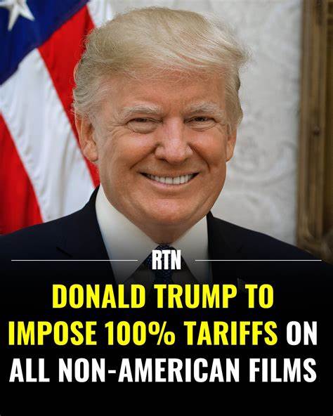 特朗普拟对外国制作电影征收100%关税:好莱坞、流媒体与全球电影生态的冲击与应对
