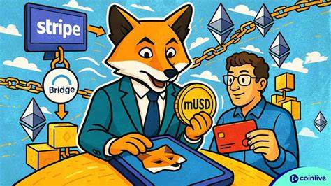 随着区块链技术和加密货币的迅速发展,MetaMask宣布将推出自有稳定币mUSD,结合M0协议的区块链技术和Stripe旗下Bridge的合规与储备管理优势,形成创新的数字美元解决方案,助力全球用户迈向无缝上链支付与DeFi生态融合。
