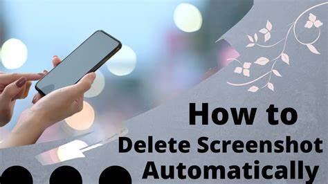 介绍一款可以自动清理临时截图的手机应用,讲解功能原理、隐私保护、设置方法、常见问题与优化建议,帮助用户高效管理截图、节省存储并保护隐私。
