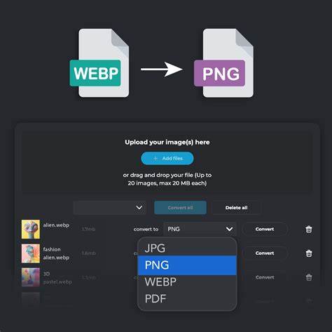 介绍一款无需上传、支持批量处理的浏览器内WebP转PNG转换工具,详细解析其工作原理、隐私保障及使用优势,帮助用户快速高质量转换图片格式满足多场景需求。
