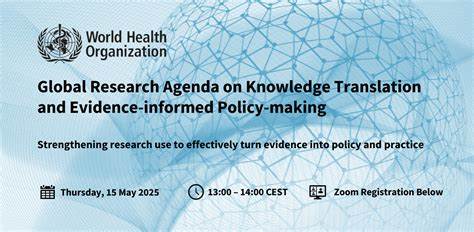 解析世界卫生组织牵头的全球知识转化与证据入政策研究议程,阐明其产生背景、协商过程、优先主题与实施路径,并为研究者、资助方与政策制定者提供可操作性建议与现实应对策略
